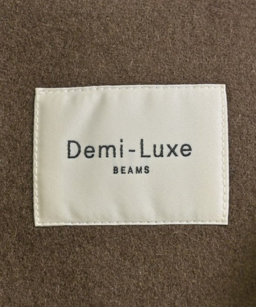 Demi-Luxe BEAMS（デミルクスビームス）ピーコート 茶 サイズ:38(M位) レディース/2200647822029