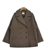 Demi-Luxe BEAMS（デミルクスビームス）ピーコート 茶 サイズ:38(M位) レディース/2200647822029