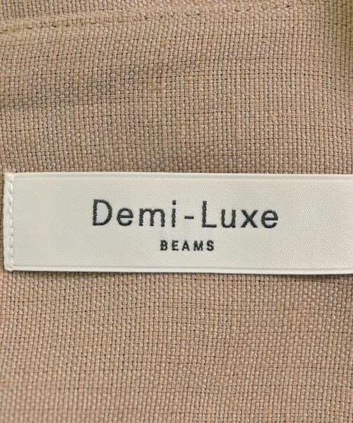 Demi-Luxe BEAMS（デミルクスビームス）ワンピース ベージュ サイズ:38(M位) レディース/2200647822111