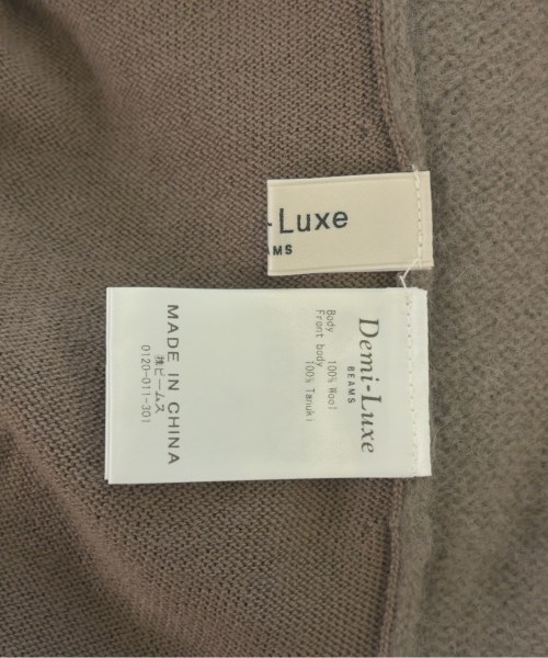 Demi-Luxe BEAMS（デミルクスビームス）ワンピース 茶 サイズ:F レディース/2200703565198