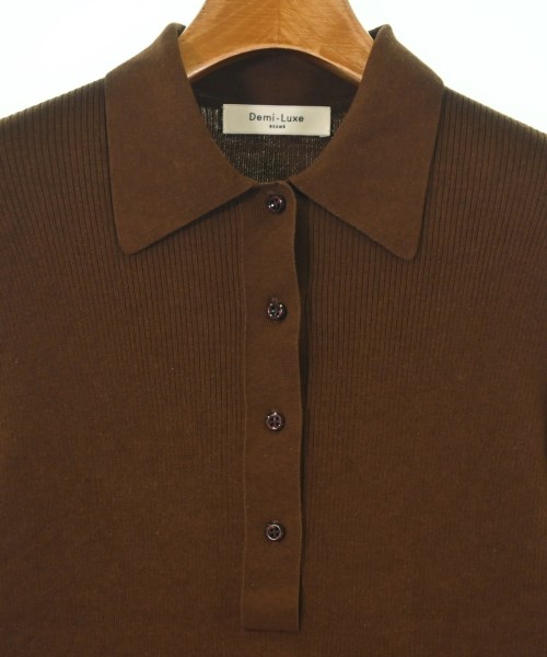 Demi-Luxe BEAMS（デミルクスビームス）ニット・セーター 茶 サイズ:-(XS位) レディース/2200699477062