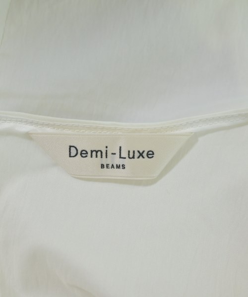 Demi-Luxe BEAMS（デミルクスビームス）ブラウス 白 サイズ:38(M位) レディース/2200704401099