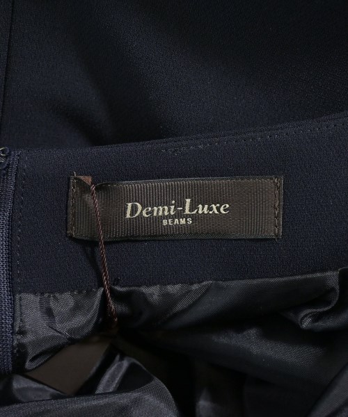 Demi-Luxe BEAMS（デミルクスビームス）ロング・マキシ丈スカート 紺 サイズ:38(M位) レディース/2200704590236
