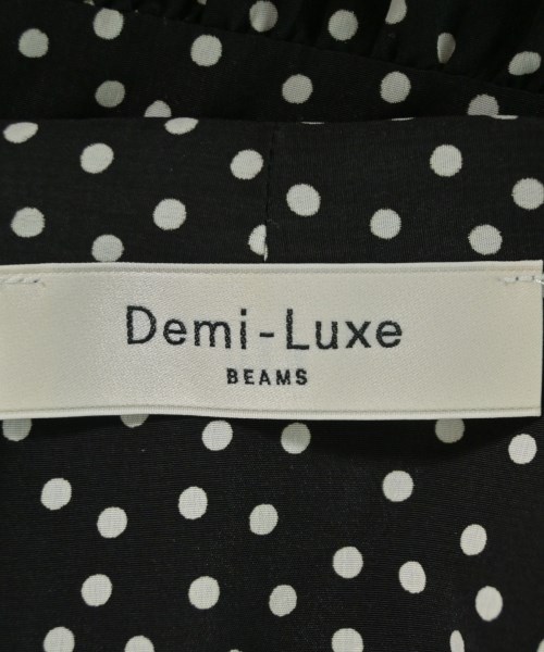 Demi-Luxe BEAMS（デミルクスビームス）カジュアルシャツ 黒 サイズ:36(S位) レディース/2200704427204