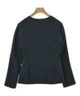 Demi-Luxe BEAMS（デミルクスビームス）ノーカラージャケット 紺 サイズ:38(M位) レディース/2200706235012
