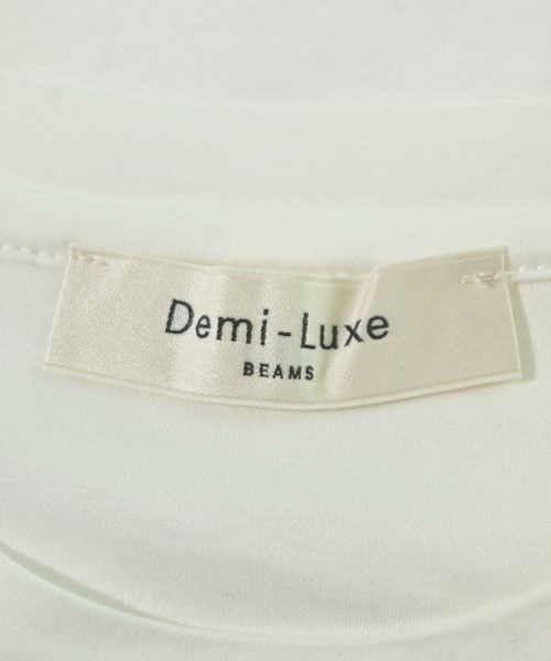 Demi-Luxe BEAMS（デミルクスビームス）Tシャツ・カットソー 白 サイズ:-(L位) レディース/2200703673213
