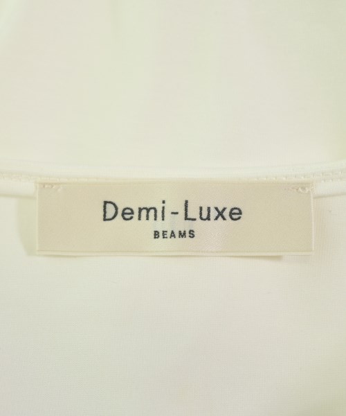 Demi-Luxe BEAMS（デミルクスビームス）Tシャツ・カットソー 白 サイズ:F レディース/2200705715041