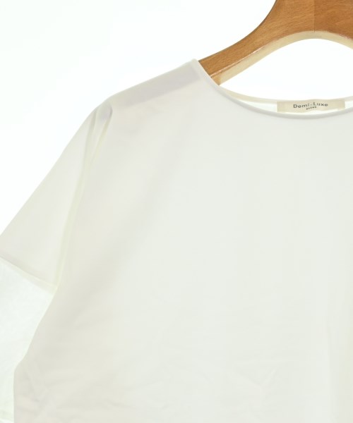 Demi-Luxe BEAMS（デミルクスビームス）Tシャツ・カットソー 白 サイズ:F レディース/2200705715041