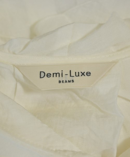 Demi-Luxe BEAMS（デミルクスビームス）ブラウス 白 サイズ:38(M位) レディース/2200705031028