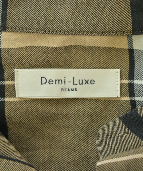 Demi-Luxe BEAMS（デミルクスビームス）シャツワンピース 茶 サイズ:-(M位) レディース/2200705415064