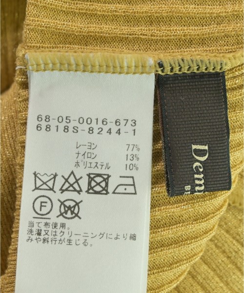 Demi-Luxe BEAMS（デミルクスビームス）ニット・セーター ゴールド サイズ:-(XS位) レディース/2200709068105