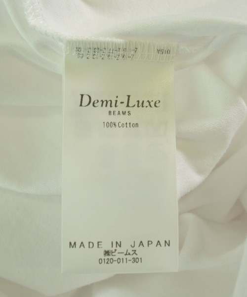 Demi-Luxe BEAMS（デミルクスビームス）Tシャツ・カットソー 白 サイズ:-(M位) レディース/2200707413082