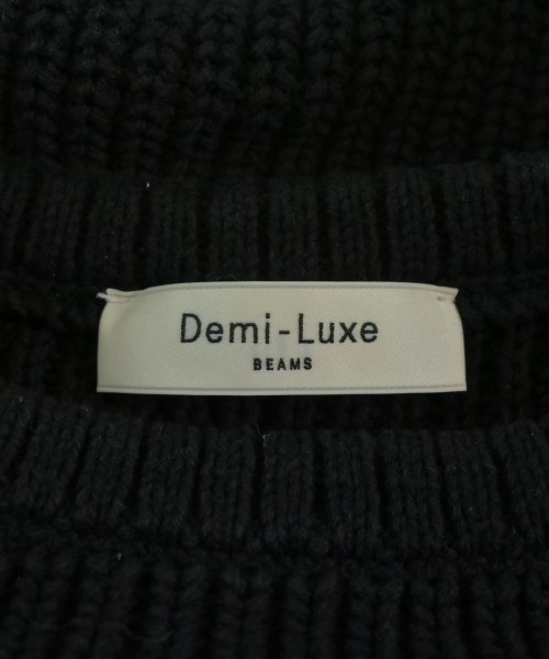 Demi-Luxe BEAMS（デミルクスビームス）ニット・セーター 黒 サイズ:F レディース/2200662815099