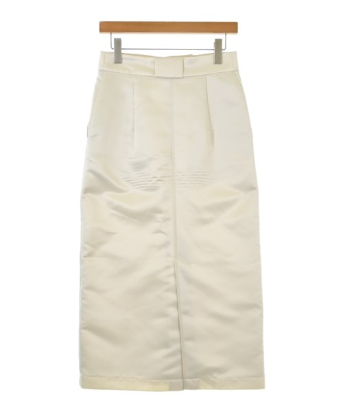 Demi-Luxe BEAMS（デミルクスビームス）ロング・マキシ丈スカート 白 サイズ:36(S位) レディース/2200663181162