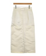 Demi-Luxe BEAMS（デミルクスビームス）ロング・マキシ丈スカート 白 サイズ:36(S位) レディース/2200663181162