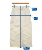 Demi-Luxe BEAMS（デミルクスビームス）ロング・マキシ丈スカート 白 サイズ:36(S位) レディース/2200663181162