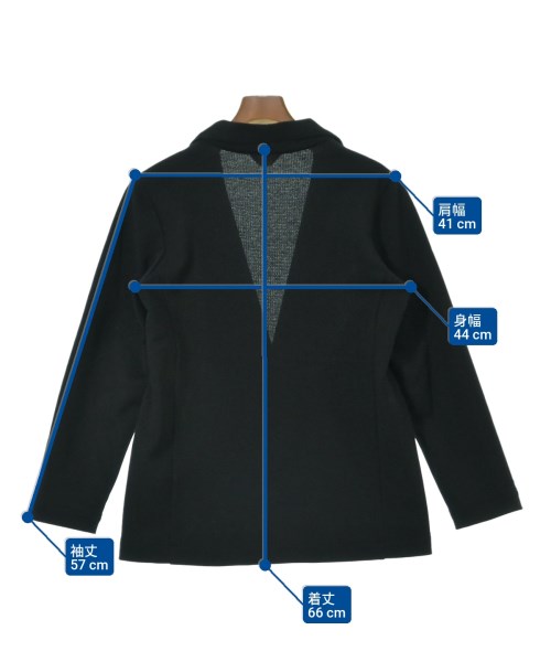 Demi-Luxe BEAMS（デミルクスビームス）テーラードジャケット 黒 サイズ:38(M位) レディース/2200659414038