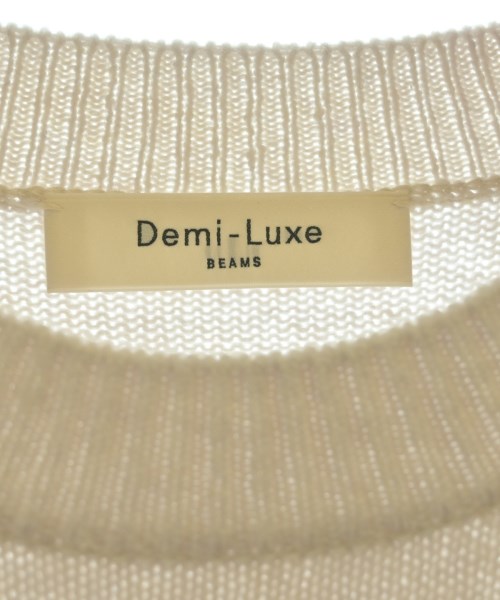 Demi-Luxe BEAMS（デミルクスビームス）ワンピース 白 サイズ:F レディース/2200662056065