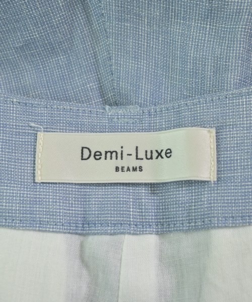 Demi-Luxe BEAMS（デミルクスビームス）スラックス 青 サイズ:36(S位) レディース/2200658179037