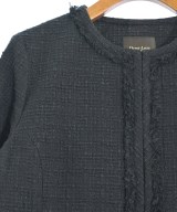 Demi-Luxe BEAMS（デミルクスビームス）ノーカラージャケット 紺 サイズ:38(M位) レディース/2200663588053