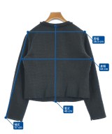 Demi-Luxe BEAMS（デミルクスビームス）ノーカラージャケット 紺 サイズ:38(M位) レディース/2200663588053