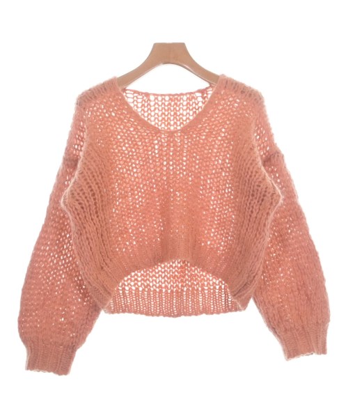 Demi-Luxe BEAMS(デミルクスビームス)ニット・セーター オレンジ サイズ:F/2200659485076