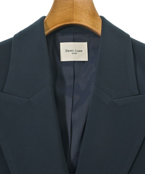 Demi-Luxe BEAMS（デミルクスビームス）テーラードジャケット 紺 サイズ:38(M位) レディース/2200666488022