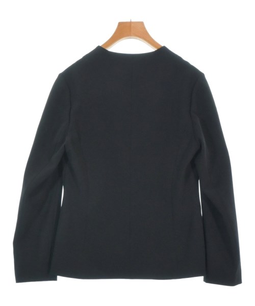 Demi-Luxe BEAMS（デミルクスビームス）ノーカラージャケット 黒 サイズ:36(S位) レディース/2200667681064