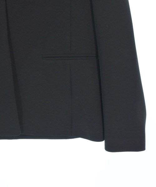 Demi-Luxe BEAMS（デミルクスビームス）ノーカラージャケット 黒 サイズ:36(S位) レディース/2200667681064