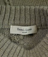 Demi-Luxe BEAMS（デミルクスビームス）ニット・セーター グレー サイズ:F レディース/2200669880021