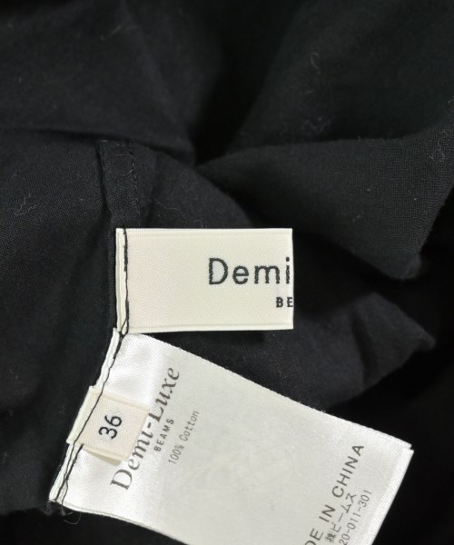 Demi-Luxe BEAMS（デミルクスビームス）ブラウス 黒 サイズ:36(S位) レディース/2200672017032