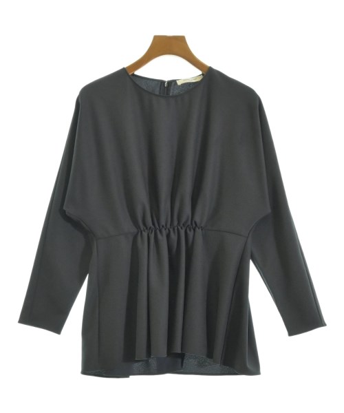 Demi-Luxe BEAMS(デミルクスビームス)ブラウス 紺 サイズ:F/2200666749147