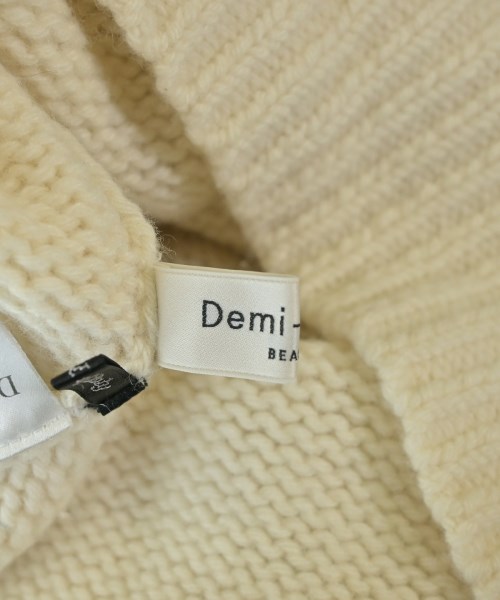 Demi-Luxe BEAMS（デミルクスビームス）ニット・セーター 白 サイズ:F レディース/2200727803030