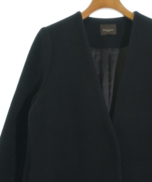 Demi-Luxe BEAMS（デミルクスビームス）チェスターコート 黒 サイズ:36(S位) レディース/2200727388025
