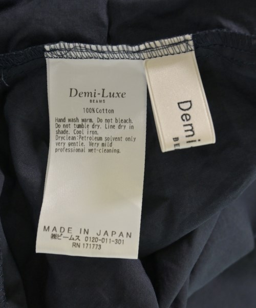 Demi-Luxe BEAMS（デミルクスビームス）ブラウス 紺 サイズ:F レディース/2200731048083