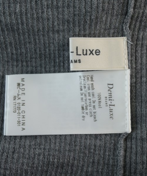 Demi-Luxe BEAMS（デミルクスビームス）ニット・セーター グレー サイズ:-(XS位) レディース/2200720726077