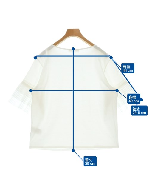 Demi-Luxe BEAMS（デミルクスビームス）Tシャツ・カットソー 白 サイズ:-(M位) レディース/2200728917095