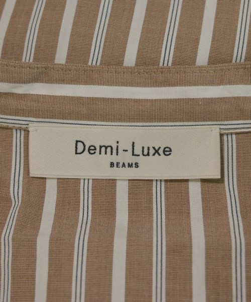 Demi-Luxe BEAMS（デミルクスビームス）ブラウス ベージュ サイズ:38(M位) レディース/2200720944051