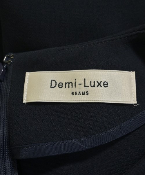 Demi-Luxe BEAMS（デミルクスビームス）ブラウス 紺 サイズ:36(S位) レディース/2200713155044