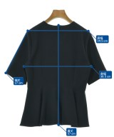 Demi-Luxe BEAMS（デミルクスビームス）ブラウス 紺 サイズ:36(S位) レディース/2200713155044