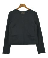 Demi-Luxe BEAMS（デミルクスビームス）ノーカラージャケット 黒 サイズ:36(S位) レディース/2200713155075