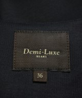 Demi-Luxe BEAMS（デミルクスビームス）ノーカラージャケット 黒 サイズ:36(S位) レディース/2200713155075