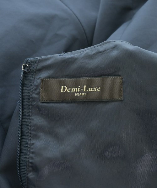 Demi-Luxe BEAMS（デミルクスビームス）ワンピース 紺 サイズ:36(S位) レディース/2200723361039