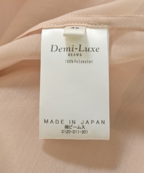 Demi-Luxe BEAMS（デミルクスビームス）ブラウス ピンク サイズ:36(S位) レディース/2200718845025