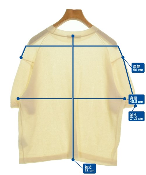 Demi-Luxe BEAMS（デミルクスビームス）Tシャツ・カットソー 黄 サイズ:F レディース/2200724046126