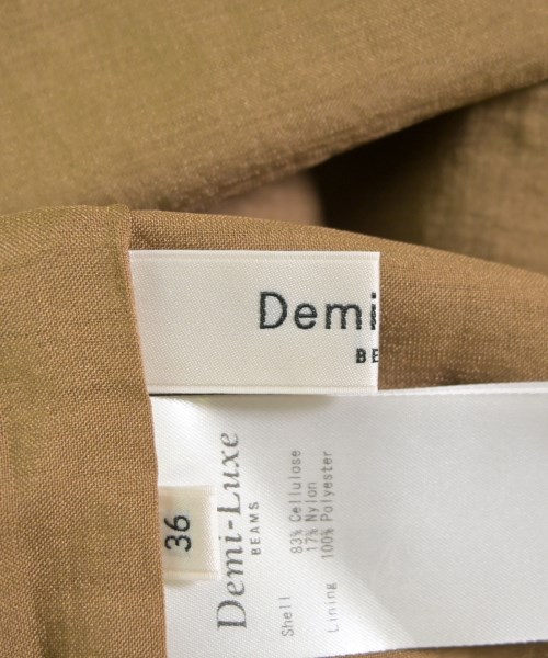 Demi-Luxe BEAMS（デミルクスビームス）ワンピース 茶 サイズ:36(S位) レディース/2200720468045