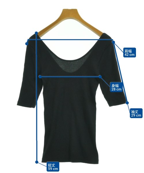 Demi-Luxe BEAMS（デミルクスビームス）Tシャツ・カットソー 黒 サイズ:-(XS位) レディース/2200721290140