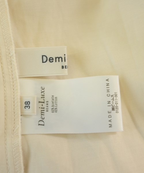 Demi-Luxe BEAMS（デミルクスビームス）ワンピース 白 サイズ:38(M位) レディース/2200726104152