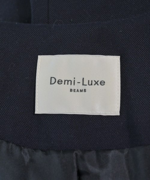 Demi-Luxe BEAMS（デミルクスビームス）ノーカラージャケット 黒 サイズ:38(M位) レディース/2200721656052