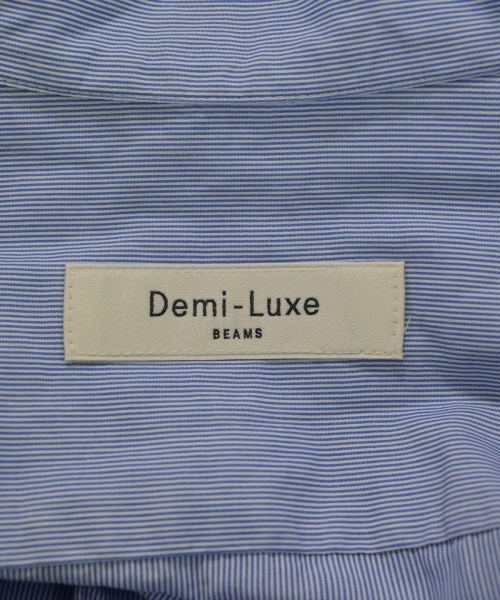 Demi-Luxe BEAMS（デミルクスビームス）ブラウス 紺 サイズ:36(S位) レディース/2200721935065